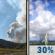 Today: Areas Of Smoke then Chance Showers And Thunderstorms