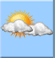 Mostly cloudy, Dry