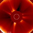 Latest LASCO C2 image of the Sun