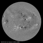 Latest SDO/HMI Magnetogram image of the Sun