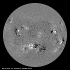 Latest SDO/HMI Magnetogram image of the Sun