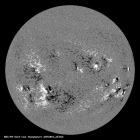 Latest SDO/HMI Magnetogram image of the Sun