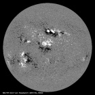 Latest SDO/HMI Magnetogram image of the Sun