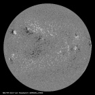 Latest SDO/HMI Magnetogram image of the Sun