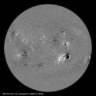 Latest SDO/HMI Magnetogram image of the Sun