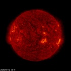 SOHO EIT 304 image of the sun
