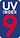 uv 9.4index rounded